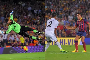 Alexis Sánchez y el gol que convirtió al Real Madrid en 2014.