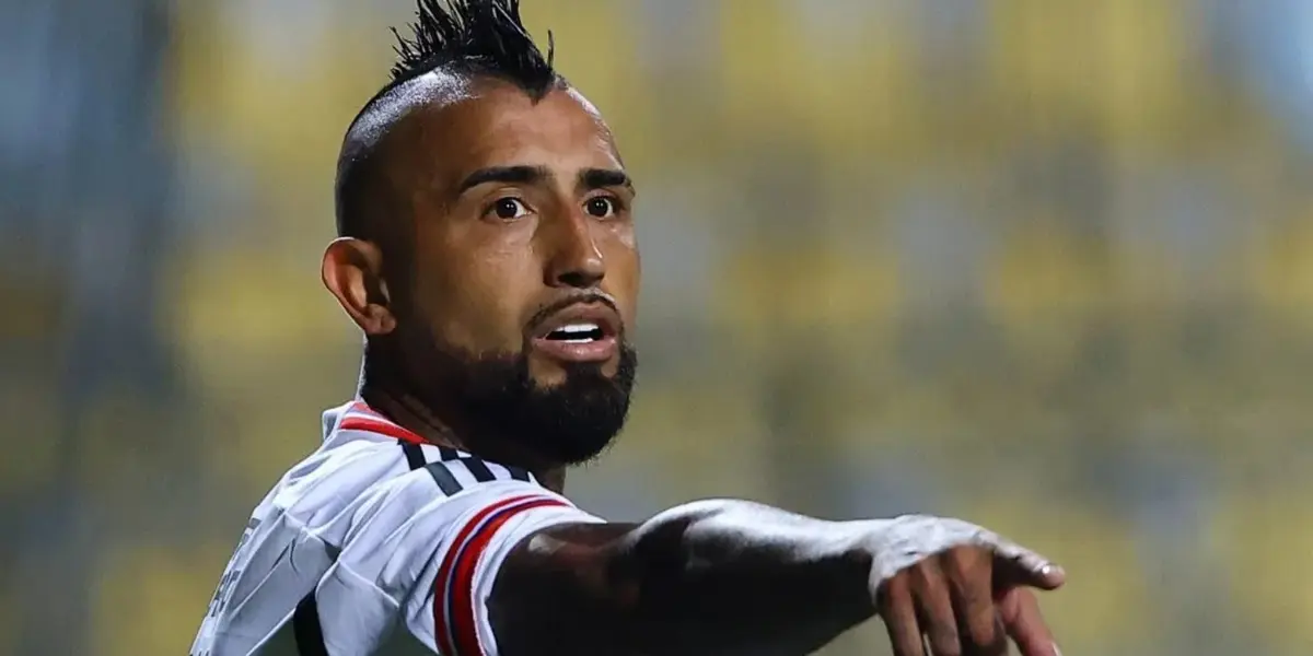 Arturo Vidal solo expresa confianza