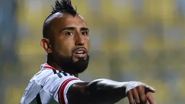 Arturo Vidal solo expresa confianza