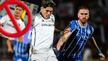 Carlos Palacios tuvo la mejor opción del primer tiempo.