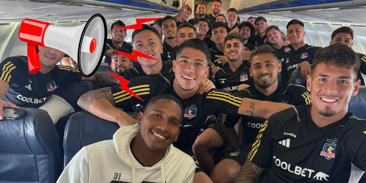 Colo Colo viajó con optimismo a Argentina.