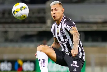 Eduardo Vargas no vive un buen momento en Brasil, siendo criticado por algunos hinchas del Atlético Mineiro de Brasil.