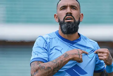 El ariete fue una figura importante de la temporada del Bolívar y gritó campeón con el cuadro celeste.