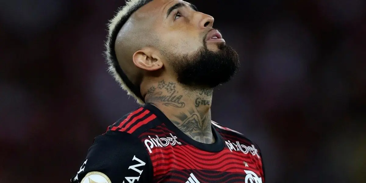 La feroz crítica que recibió Arturo Vidal en Brasil por su actualidad en Flamengo
