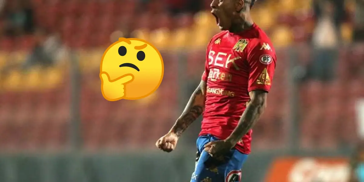 El cuadro hispano empató con la UC en un partido muy polémico y su goleador se fue contra los árbitros.