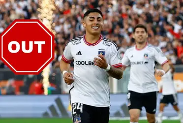 El delantero de Colo Colo se iría rumbo a una exótica liga, ya que no lo quieren en los albos.