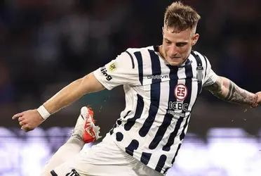 El delantero de Talleres comenzó del inicio en la derrota de la T en las semis de la Copa de la Liga.