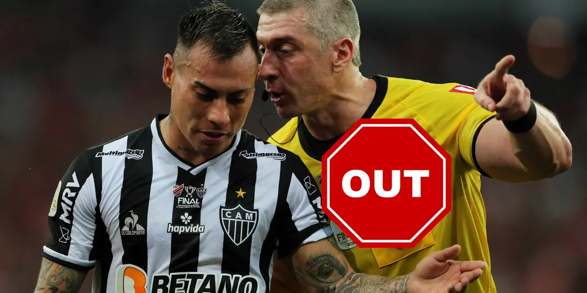 El delantero pasa malos momentos en el Mineiro y los hinchas piden su salida inmediata.