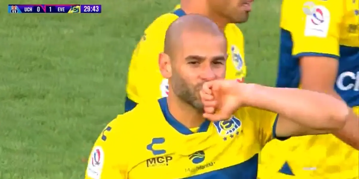 El delantero referente de los ruleteros logró hacer el primero, a pesar de no haber tenido oportunidades.