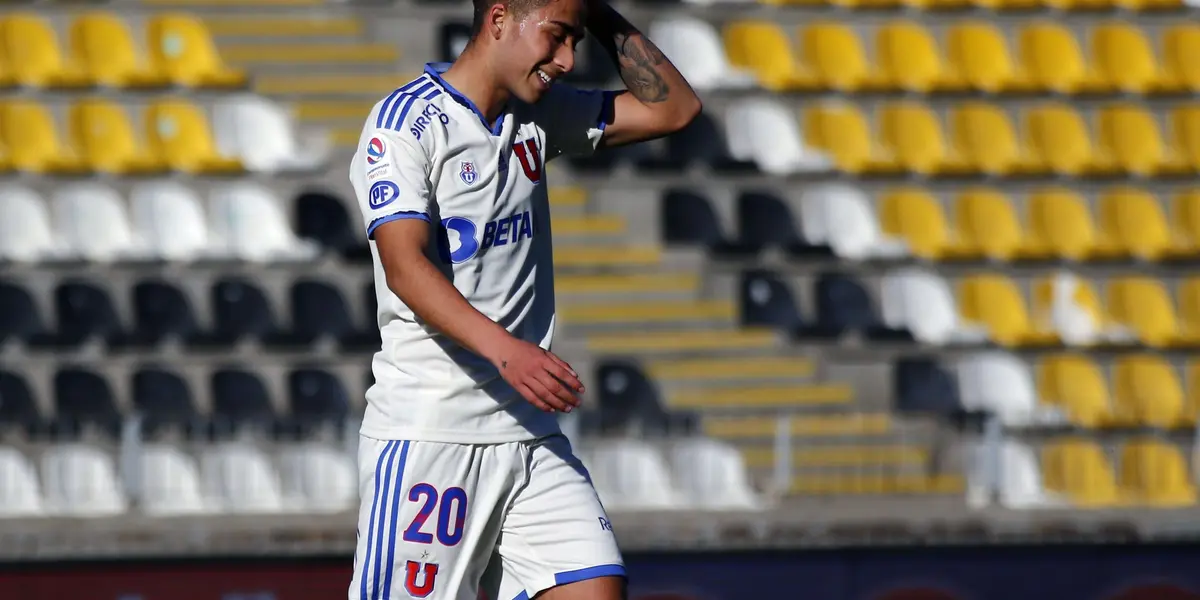 El joven jugador de Universidad de Chile fue figura en el triunfo sobre Huachipato.
