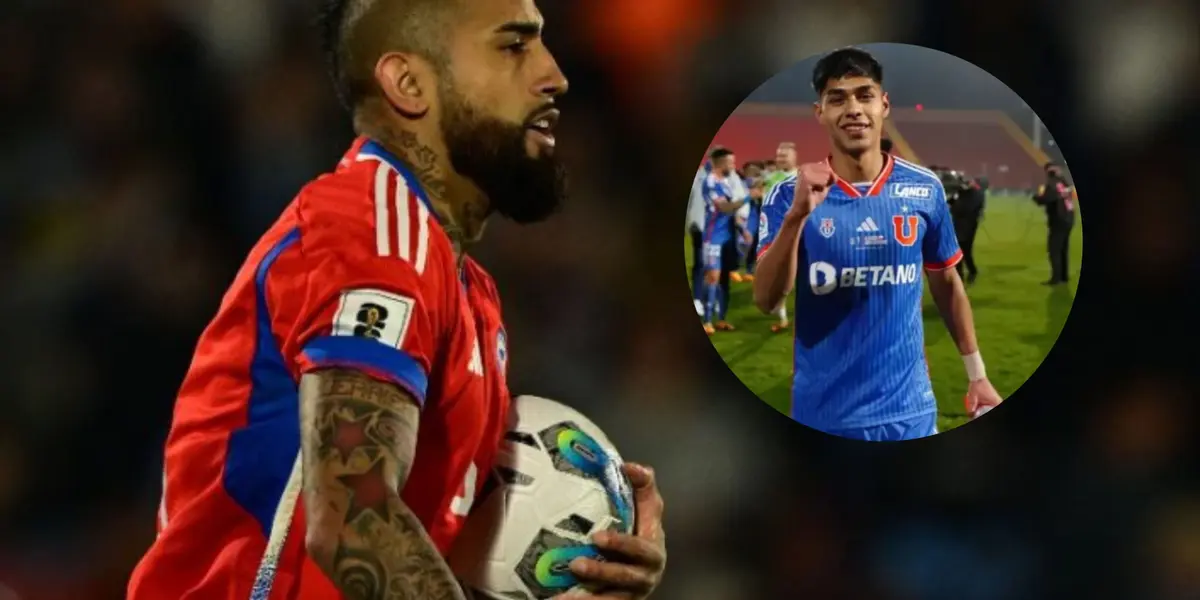 El jugador chileno fue interrogado por Darío Osorio al cuál le mandó un gran halago.