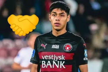 El jugador del Midtjylland no para de recibir elogios y su DT fue el protagonista en este caso.
