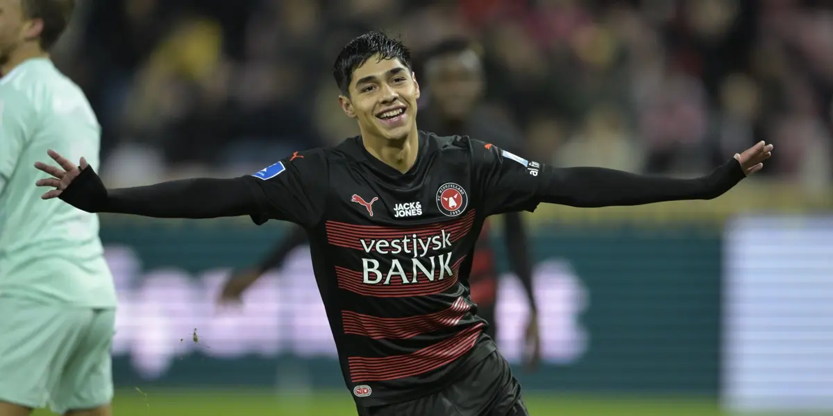 El jugador logró un segundo tanto en el cuadro danés con estadísticas muy llamativas.