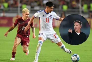 El jugador tuvo un horrible encuentro contra Venezuela y la realidad es que muchos culpan a Berizzo.