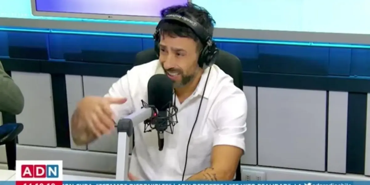 El ‘Mago’ se refirió al lienzo desplegado por los hinchas albos en Chillán.