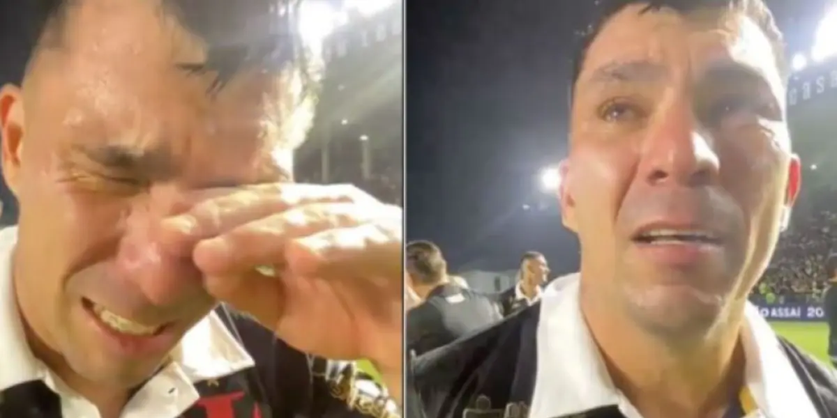 El Pitbull no pudo contener la emoción después de una dura campaña.