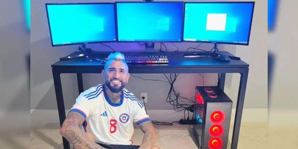 El ‘Rey Arturo’ se prepara para los duelos amistoso, el ‘king’ realiza transmisiones en vivo y responde las preguntas de sus seguidores.