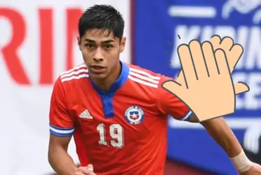 El Rey pidió a Osorio en la Roja y luego de la lesión del volante creativo, entró la joya de Hijuelas.