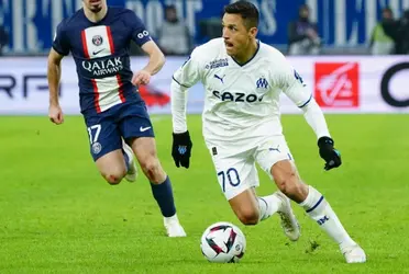 El tocopillano busca cerrar la temporada de la mejor forma con el Olympique de Marsella.