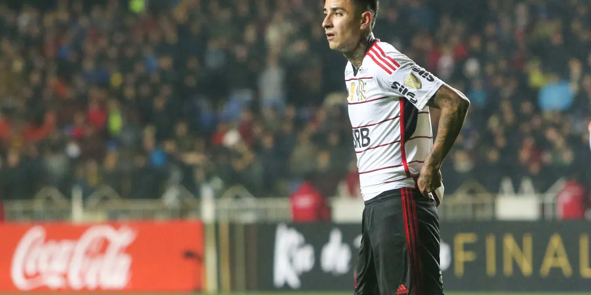 El volante del Flamengo sufrió problemas musculares, generando preocupación en Brasil y Chile.