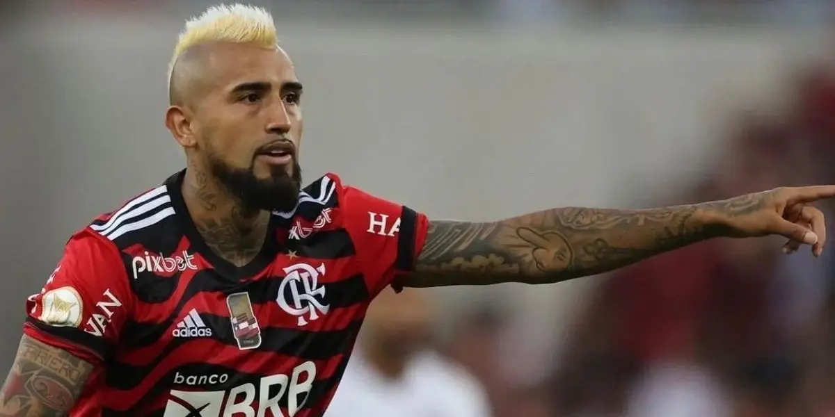 El bajo nivel de Arturo Vidal que preocupa al Flamengo en Brasil