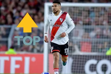 El zaguero nacional fue protagonista en varios sentidos en el choque de los millonarios contra Atlético Tucumán.