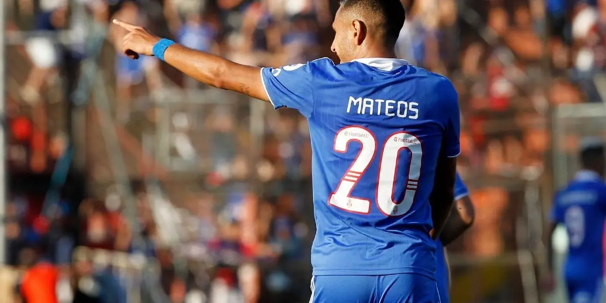 Federico Mateos recibió una negativa noticia que frena las aspiraciones que tenía Universidad de Chile.