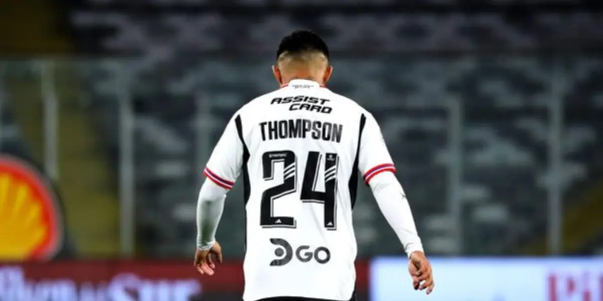 Jordhy Thompson y el problema que tiene con Colo Colo.