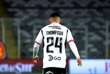 Jordhy Thompson y el problema que tiene con Colo Colo.