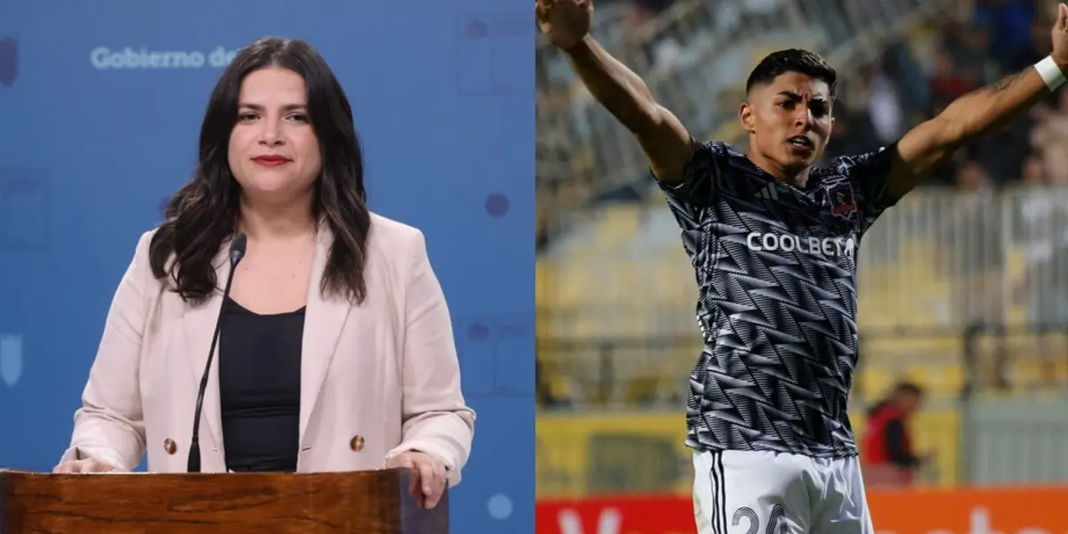 La ministra de la mujer se refirió a los rumores sobre la posible salida del jugador de Colo Colo.
