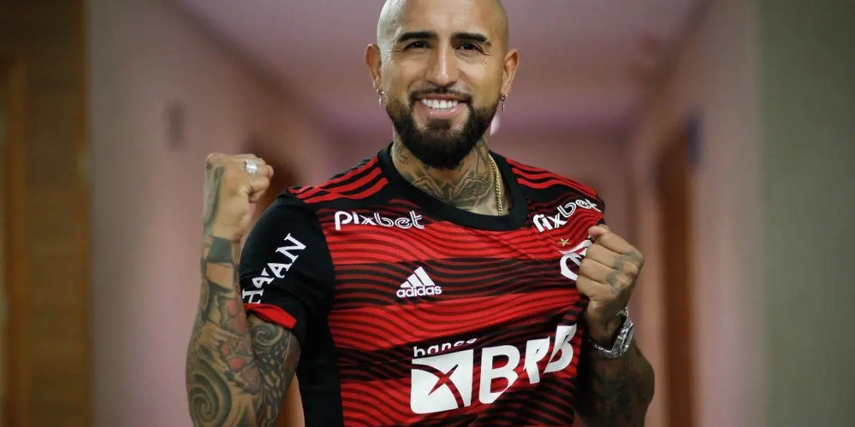 Luego del empate de Flamengo ante Ñublense por el grupo A de la Copa Libertadores. El “king” tuvo un afectuoso gesto con los jugadores de chillanejos.