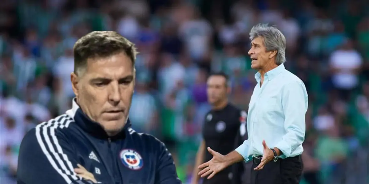 Manuel Pellegrini intentó explicar la derrota.