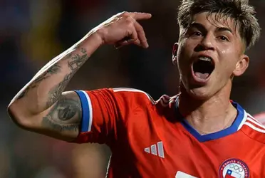 Maximiliano Guerrero rompió el cero en el partido entre Chile y México, correspondiente a la jornada 1 de la Fase de Grupos de Santiago 2023