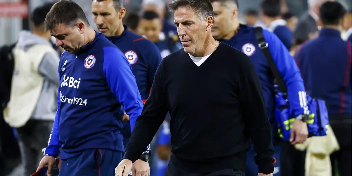 Tambalea el trabajo de Eduardo Berizzo como director técnico de la Selección de Chile