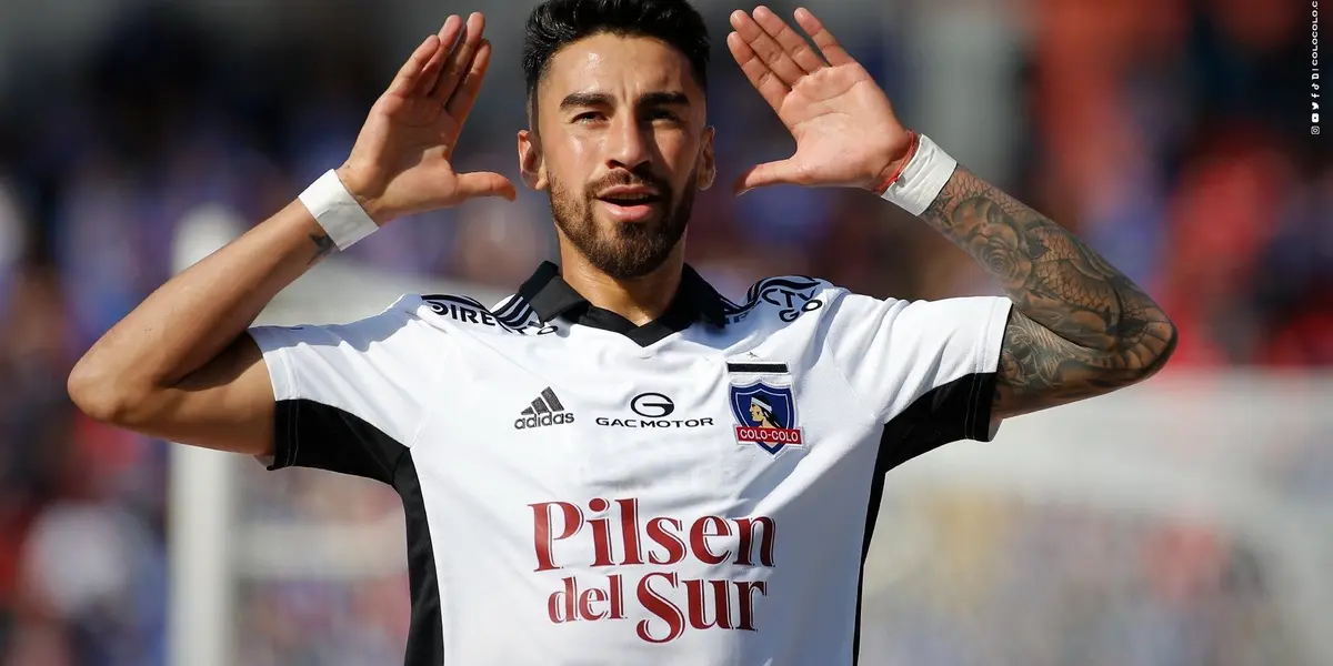 Vía remota el delantero del Fortaleza se hizo presente en la Gala del Fútbol Chileno.